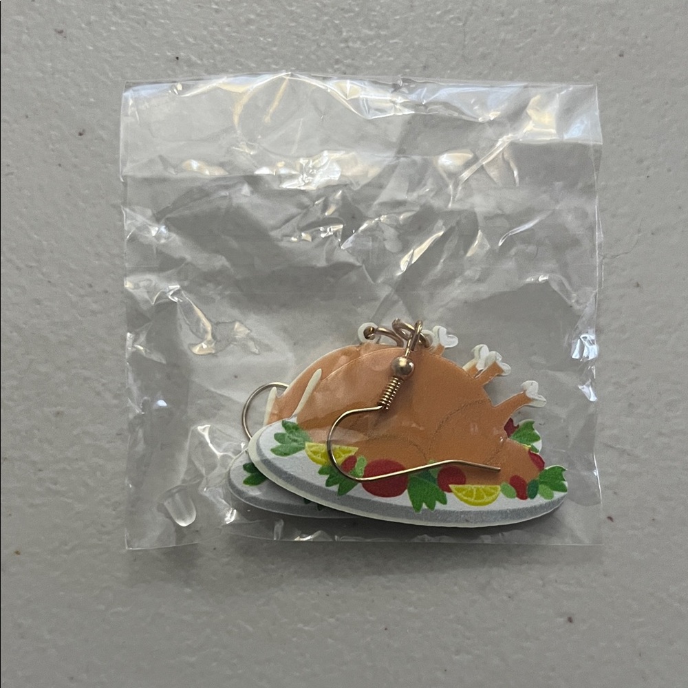 Thanksgiving Turkey Earrings